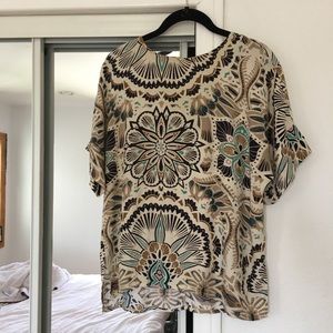 floral print H&M top